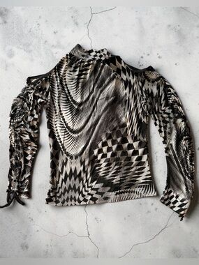 Y2K Carolina USA blouse
